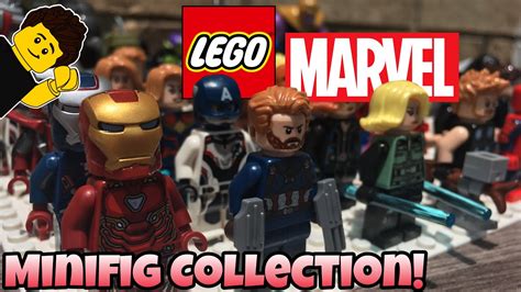 lego marvel minifig collection youtube