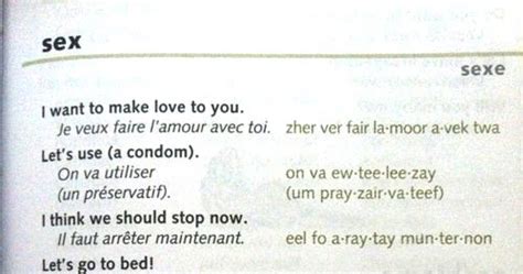 Funnyphilo French Lesson On Love And Sex