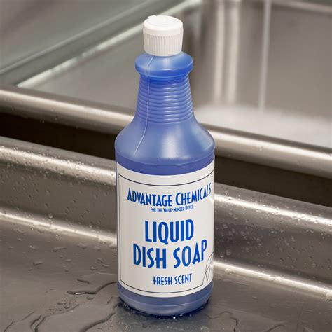 advantage chemicals  oz liquid dish soap case