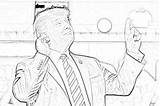 Trump Coloring Pages President Filminspector Arenas Downloadable Himself Ability Fill Large Has Big sketch template