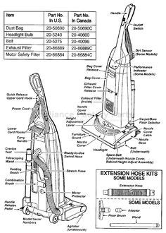 shark navigator vacuum parts diagram