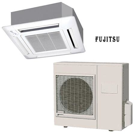 fujitsu  btu  seer ceiling recessed heat pump system auurlf aourlfc air conditioner