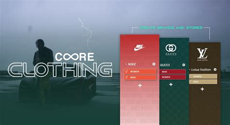 core clothing qbesx create brands  add clothes  game