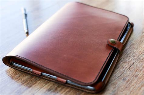 hand  hide leather tablet case  ipad pro   hand  hide llc