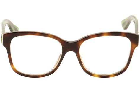 gucci women s eyeglasses gg0038o gg 0038o full rim optical frame