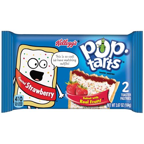pop tarts frosted strawberry toaster pastries 2 count 3 3 oz