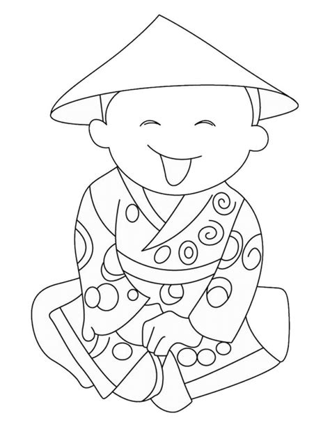 chinese coloring pages  kids