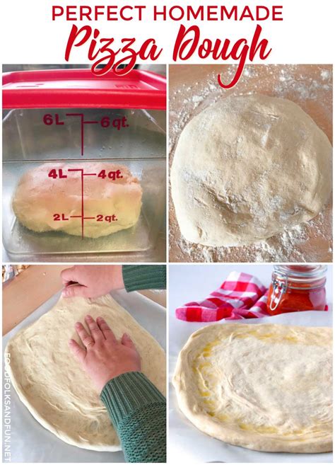 Perfect Homemade Pizza Dough Recipe • Food Folks And Fun
