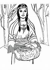 Native Coloring American Pages Printable Printables Getcolorings sketch template
