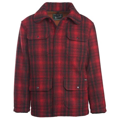 woolrich mens classic wool hunt coat bobs stores