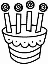 Coloring Pages Birthday sketch template