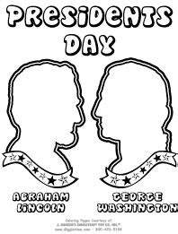 presidents day printable coloring pages