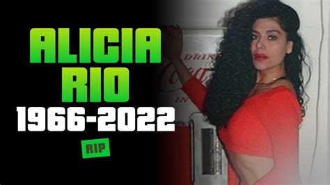 Porn Star Alicia Rio Dies Age 55 Youtube