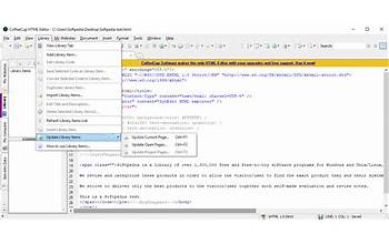 CoffeeCup HTML Editor screenshot #3