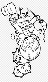 Koopa Bowser Morton Bros Koopalings Wendy Pokey Wii Koopaling Larry Smack Down Colorare Realarpmbq Ausmalbilder Pngegg Nintendo Ausmalen Cliparts Pngwave sketch template