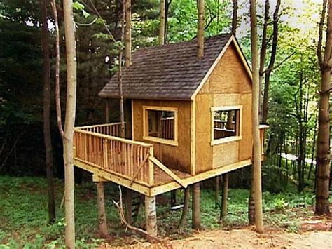 simple treehouse ideas