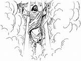 Jesus Ascension Revelation Returning Hemelvaart Aufstieg Malvorlagen Animaatjes Craft Malvorlagen1001 Statistieken Wordforlifesays sketch template