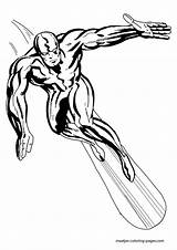 Coloring Pages Silver Superhero Surfer Surer Search Again Bar Case Looking Don Print Use Find sketch template