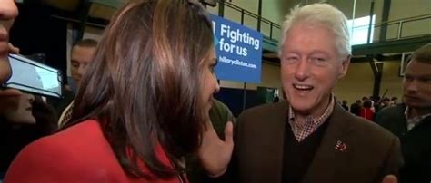 bill clinton gives nonsensical answer when abc asks if his