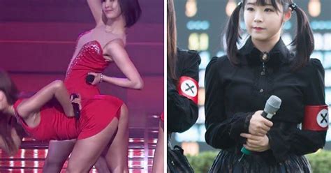 The Most Controversial Stage Outfits Ever Worn By K Pop Idols Allkpop