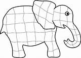 Elmer Elephant Coloring Elephants Clipart Pages Outline Colour Template Clip Cliparts Kids Draw Activities Teaching Drawings Library Book Clipartbest Resources sketch template