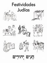 Fiestas Judias sketch template