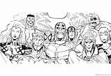 Avengers Coloring Infinity War Pages Characters Printable Heros Super Kids Color Print sketch template