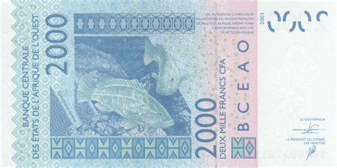 francs western african states numista