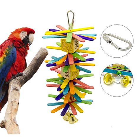 cockatiel toys bird parrot accessories budgie perch swing  parakeet toys product cage
