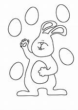 Easter Coloring Pages Bunny Eggs Drawing Getdrawings sketch template