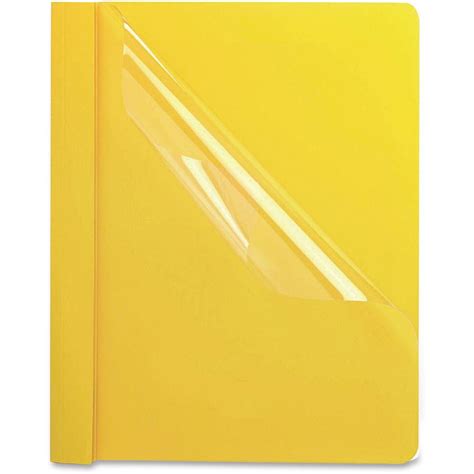 oxford premium clear front report covers  folder capacity letter     sheet