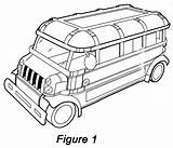 Jeepney Proportion sketch template
