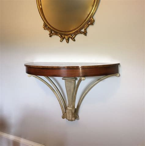 wall mounted console table hand built  usa beautifully crafted