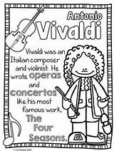 Baroque Composers Music Coloring Musik Composer Kids Worksheets Sheets Fact Month Teaching Classroom Teachers Idéer Arbetsblad Teacherspayteachers Lessons Choose Board sketch template