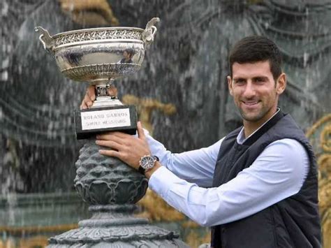novak djokovic braced  record grand slam run tennis news