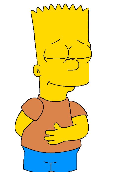 Bart Simpson Sad Png
