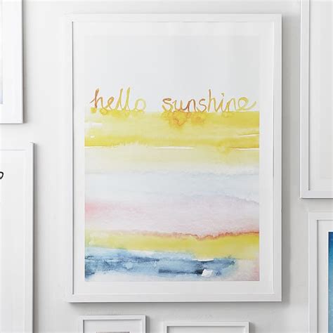 sunshine wall art  minted pbteen