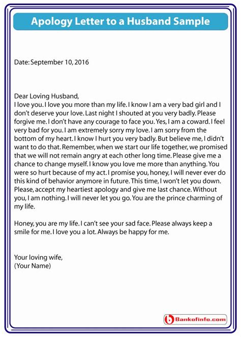 letter   husband unique apology letter  husband letters
