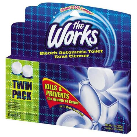 works wk automatic toilet bowl cleaner  pack walmartcom