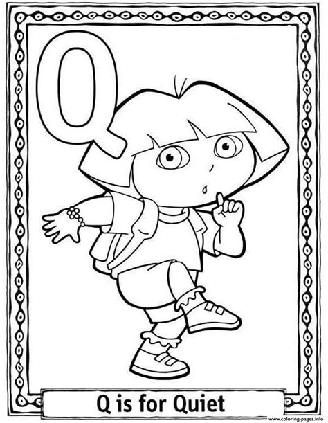 dora coloring page images