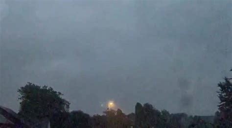 slo mo lightning over telford telford live