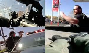 caught on camera fatal shoot out between police and