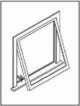 Casement Awning Window Windows Glass Frame Terms Definitions Industry Classics California Hardware Open Swinging Ordering Glazing Previous Next Hinged sketch template