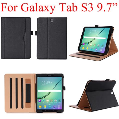 For Samsung Galaxy Tab S3 9 7 Business Style Case Bag Stand Cover