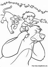 Baloo Coloring Jungle Book Mowgli Bagheera Da Colorare Pages Disegni Together La Running Boy Ranjan Disney Ausmalbilder Louie King Hellokids sketch template