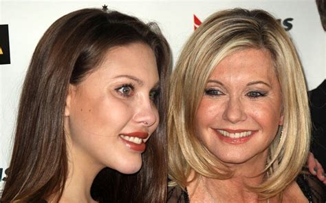 Olivia Newton Johns Daughter Talks About Her Battle With Drugs