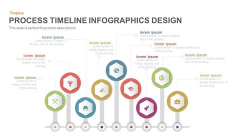 process timeline infographic