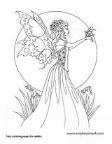Coloring Pages Fairy Winter Printable Getcolorings Color Adults Print sketch template
