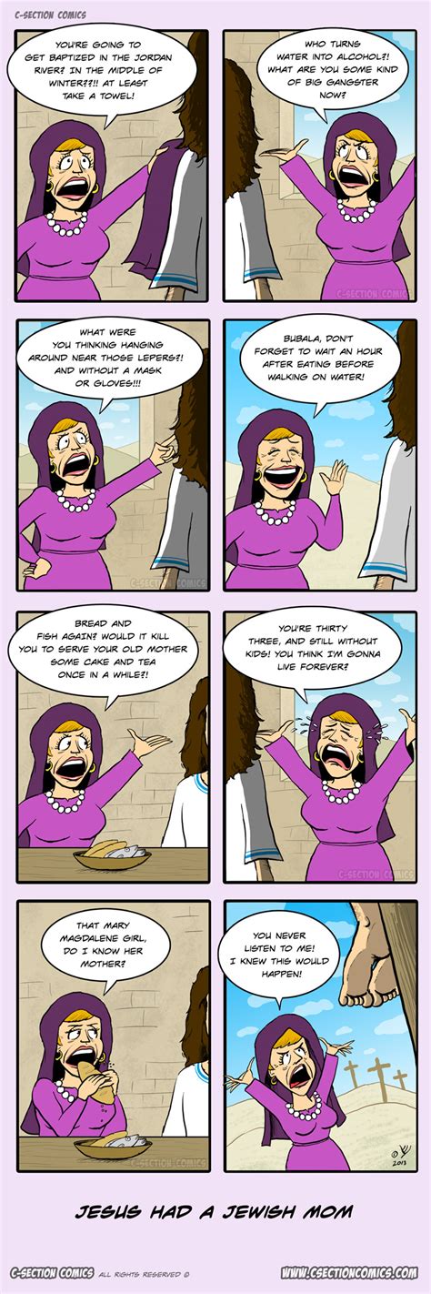 Jesus Had A Jewish Mom C Section Comics