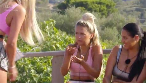 love island s molly mae fuming as belle throws water in her face in vicious spat mirror online